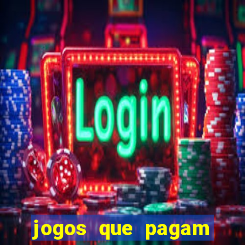 jogos que pagam dinheiro de verdade via pix